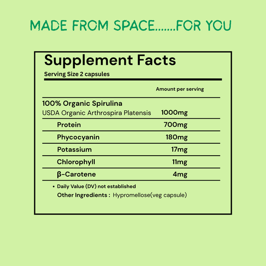 USDA Organic Spirulina Powder | 100g